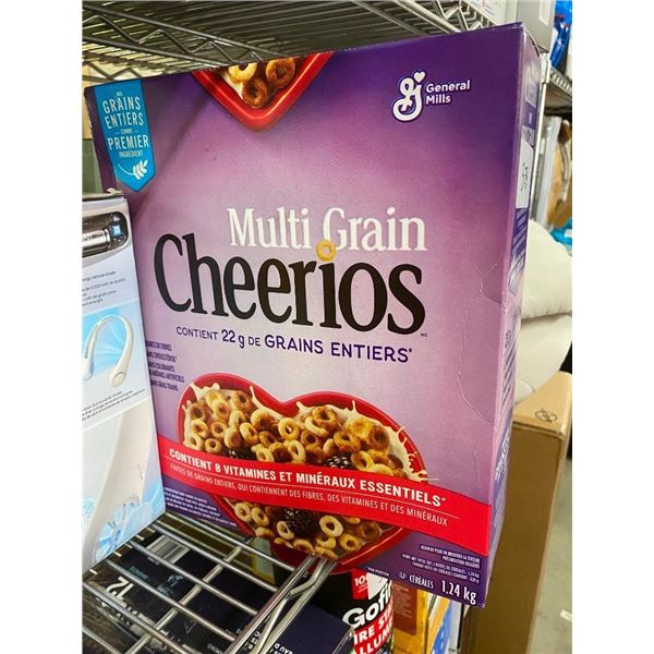 BOX OF MULTI-GRAIN CHEERIOS