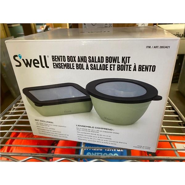 BENTO BOX AND SALAD BOWL KIT