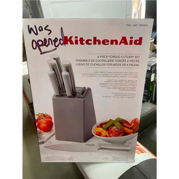 6PC KITCHEN AID CUTLERY SET