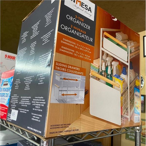 2-TEIR SHELF ORGANIZER