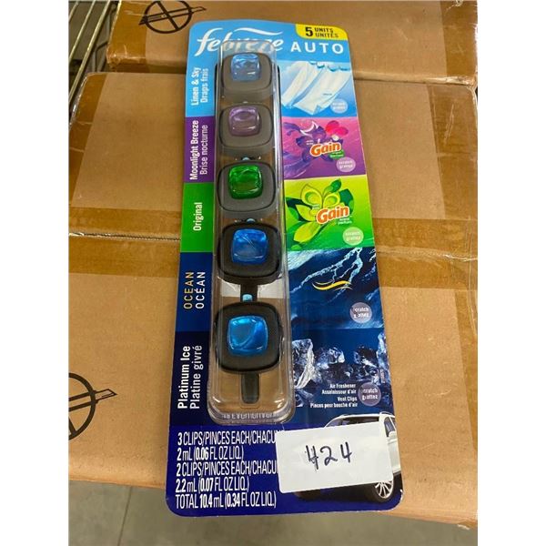 5 FREBREEZE CLIPS FOR CAR