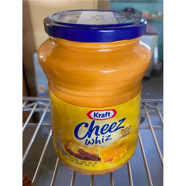 BOTTLE OF CHEESE WHIZ
