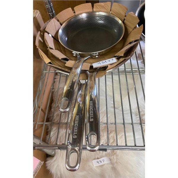 3PC HENCKELS FRYING PAN SET