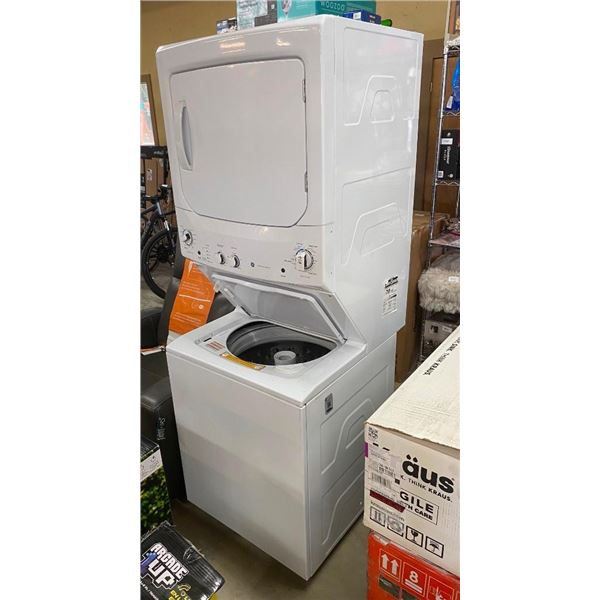 75X30X27IN GE STACKABLE WASHER AND DRYER