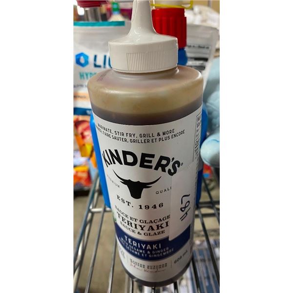 BOTTLE OF TERIYAKI SAUCE