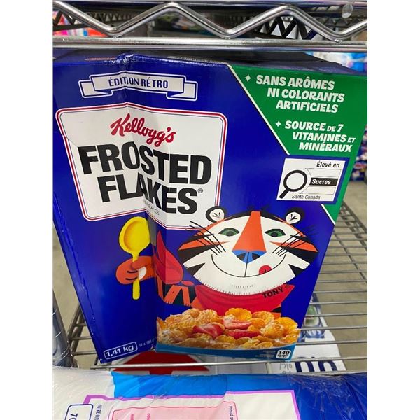 JUMBO BOX OF FROSTED FLAKE CEREAL