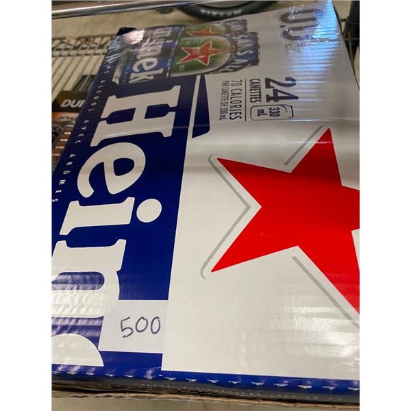 24 CANS OF HEINEKEN 0 PERCENT ALCOHOL BEER