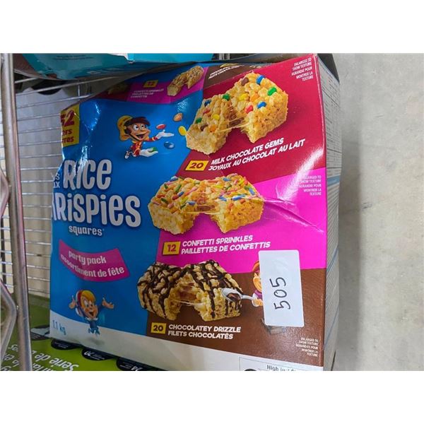 APPROX. 50 ASSORTED RICE KRISPIE SQUARES