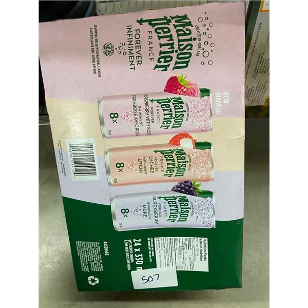 APPROX. 24 MAISON PERRIER ASSORTED DRINKS