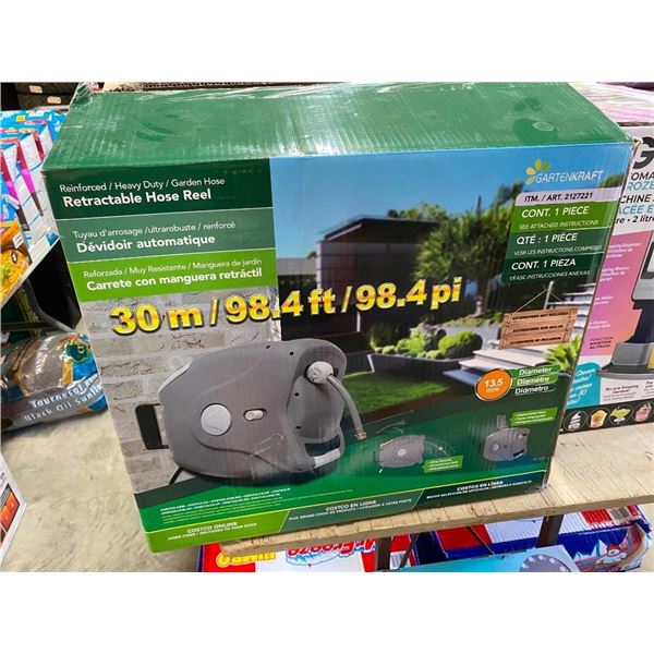 30M RETRACTABLE HOSE REEL