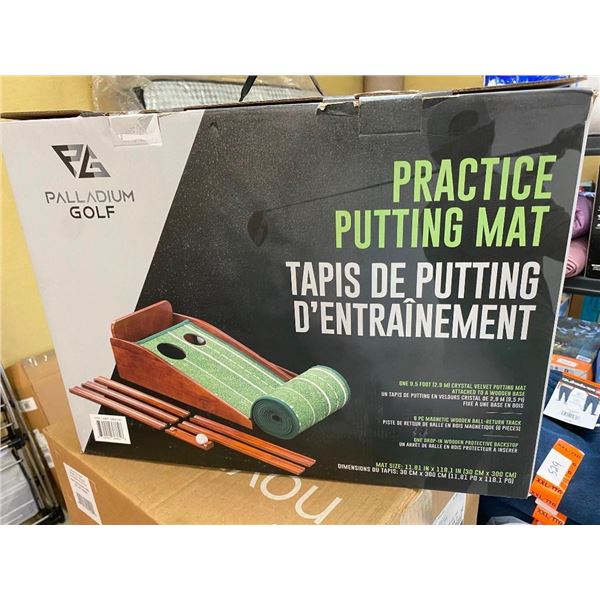 GOLF PRACTICE PUTTING MAT