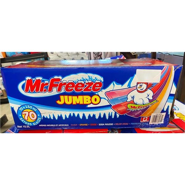 APPROX. 70 JUMBO MR FREEZE