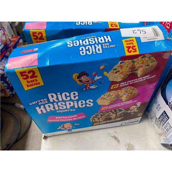APPROX. 50 ASSORTED RICE KRISPIE SQUARES