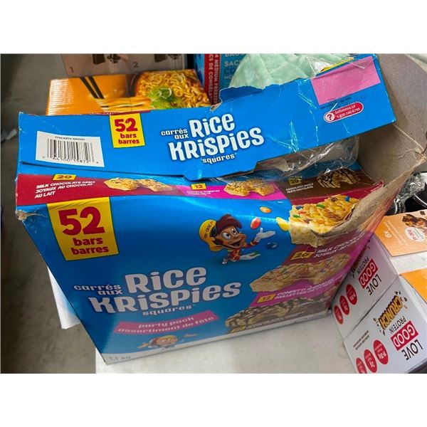 APPROX. 50 ASSORTED RICE KRISPIE SQUARES