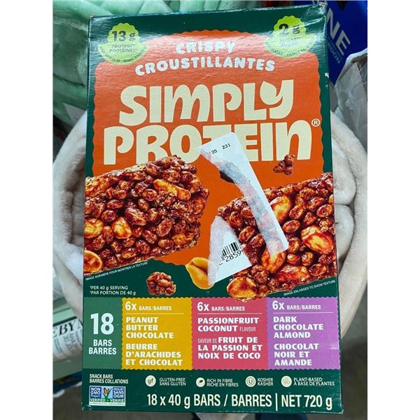 APPROX. 18 PROTEIN BARS