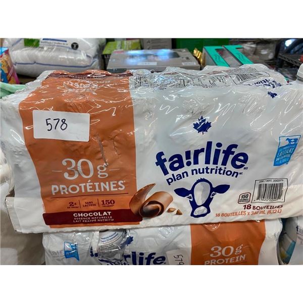 APPROX. 18 BOTTLES OF CHOCOLATE PROTEIN DRINK