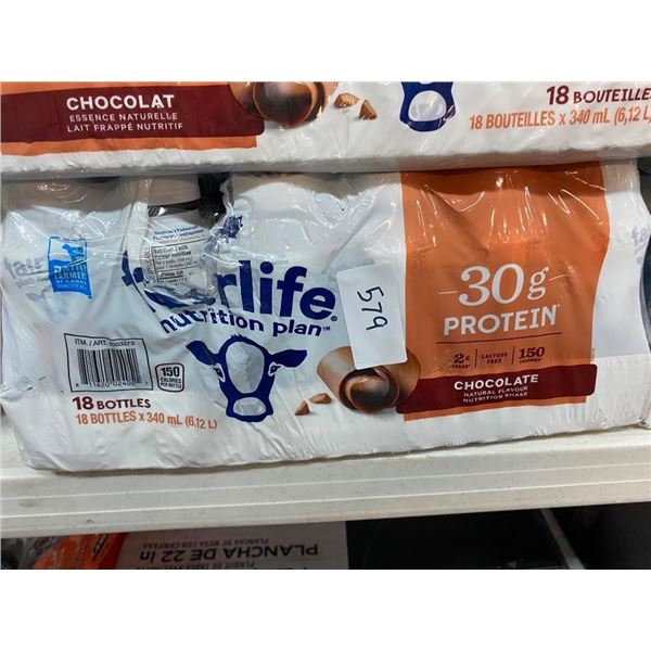 APPROX. 18 BOTTLES OF CHOCOLATE PROTEIN DRINK