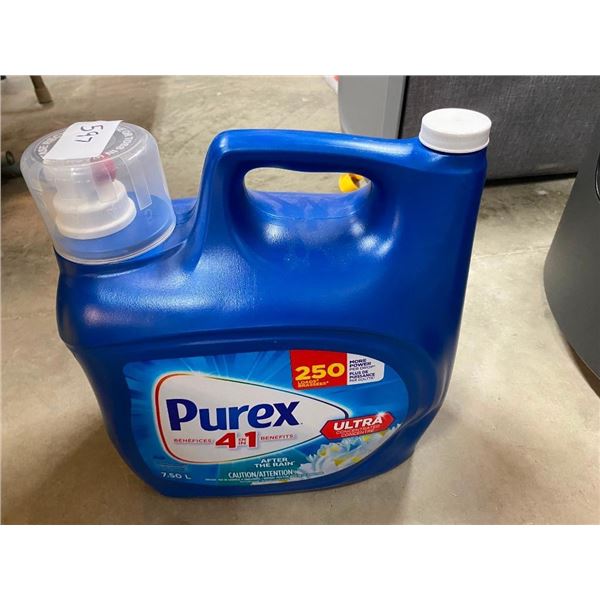 7.5L OF PUREX LAUNDRY DETERGENT