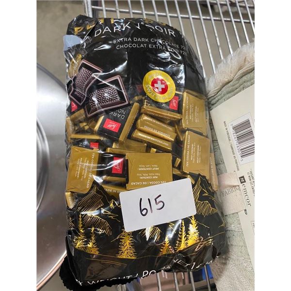 BAG OF APPROX. 100 DARK CHOCOLATE BITES