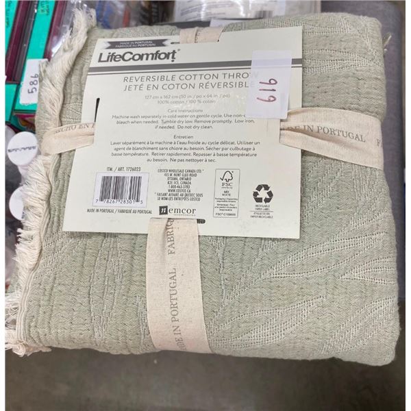 50X64IN COTTON THROW