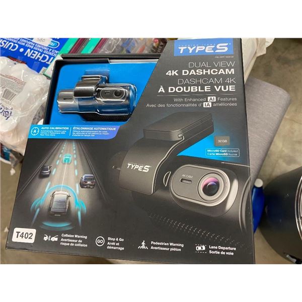 4K DUAL VIEW DASH CAM