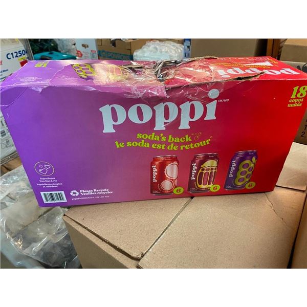APPROX. 18 CANS OF POPPI DRINKS