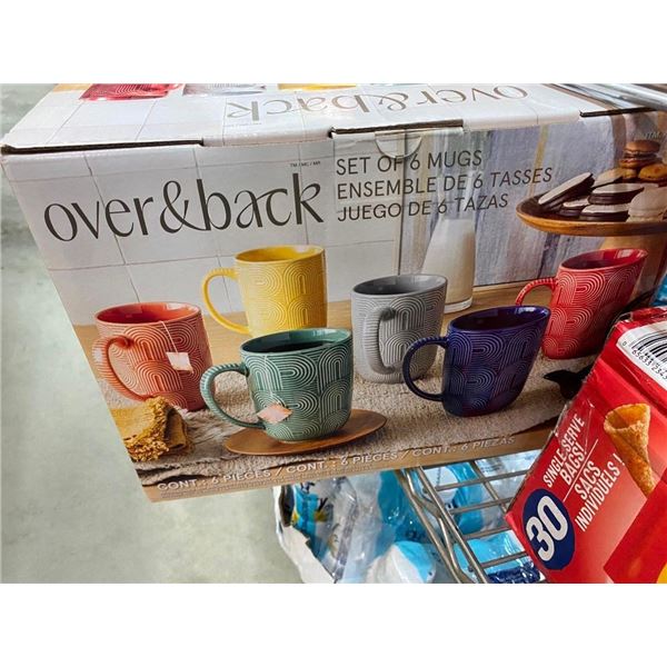 SET OF 6 COFFEE MUGS