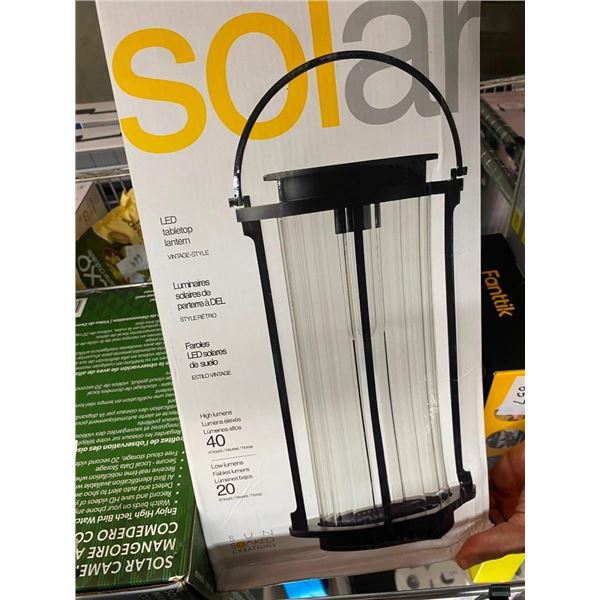 SOLAR PATIO LIGHT