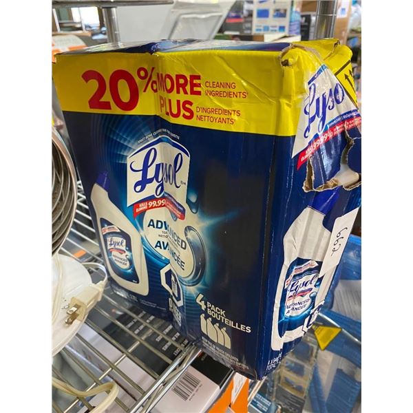 4 PACK OF LYSOL TOILET BOWL CLEANER