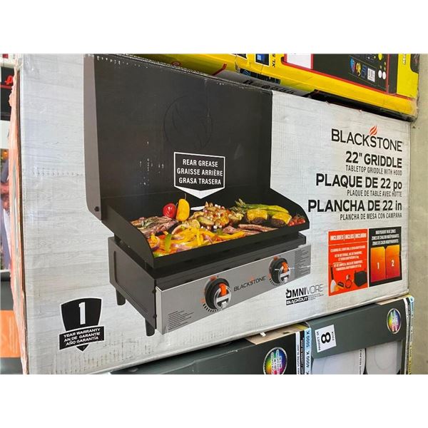 22IN BLACKSTONE TABLE TOP GRIDDLE