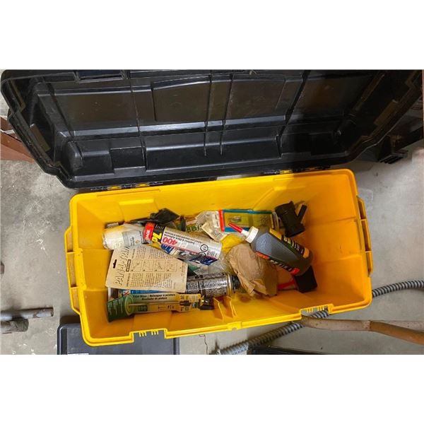 PLASTIC TOOL BOX - LATCH IS BROKEN