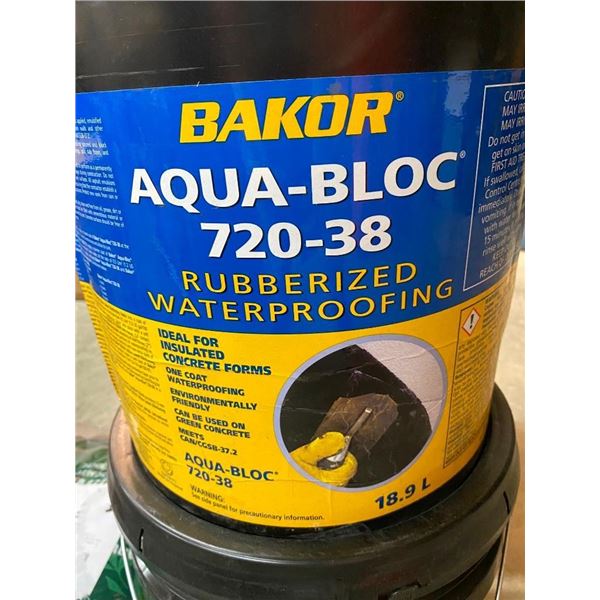 18L OF RUBBERIZED WATER PROOFING