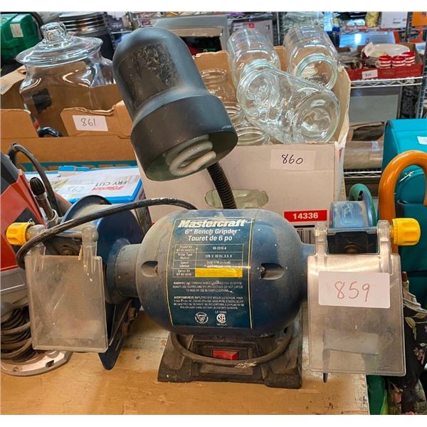 MASTERCRAFT 6IN BENCH GRINDER