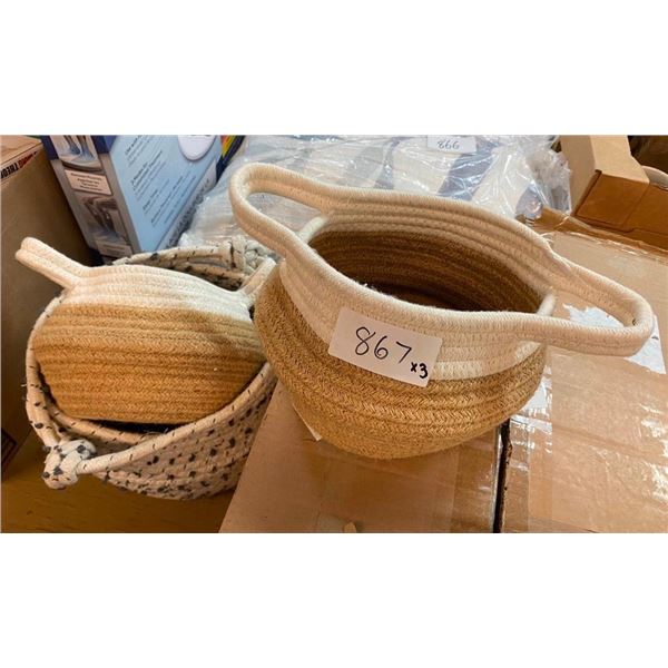 3 BASKETS