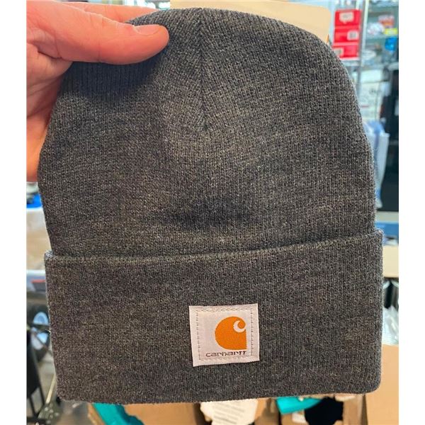 DARK GREY MENS CARHARRT BEANIE
