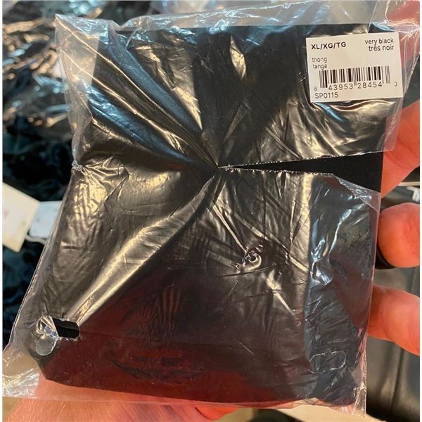 SIZE XL WOMENS SPANX THONG - BLACK COLOUR