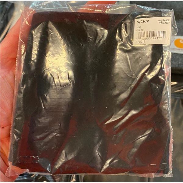 SIZE S WOMENS SPANX BRIEF - BLACK COLOUR