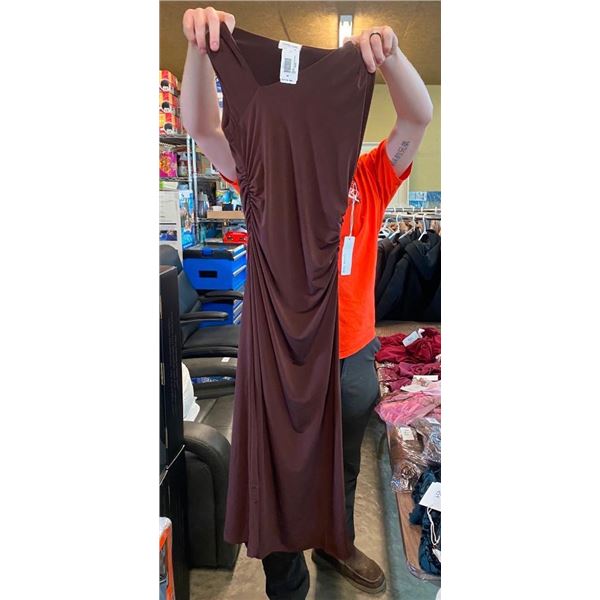 SIZE L DARK RED/BROWN COLOUR WOMENS GYPSIE JANE DRESS