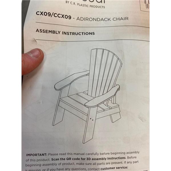 NICE HEAVY PATIO CHAIR - BLACK COLOUR