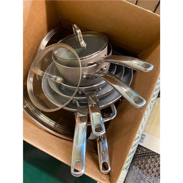 12PC CUISINART POT AND PAN SET