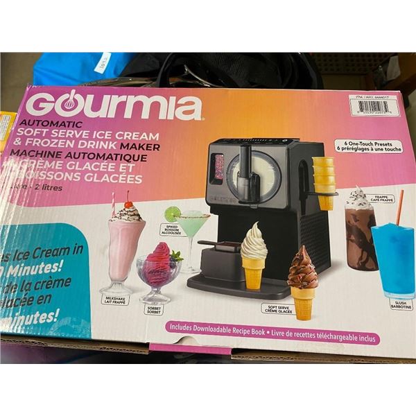 GOURMIA SOFT SERVE ICE CREAM MAKER