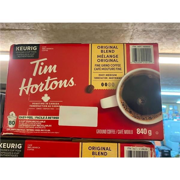 80 TIM HORTONS KEURIG PODS
