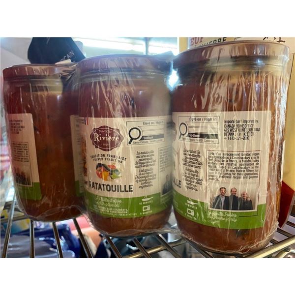 3 JARS OF RATATOUILLE