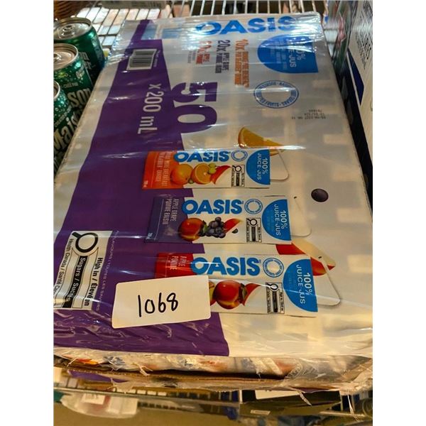 50 ASSORTED FRUIT JUICE BOXES