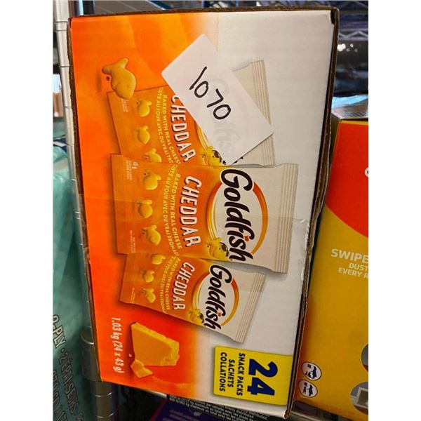 24 BAGS OF GOLDFISH