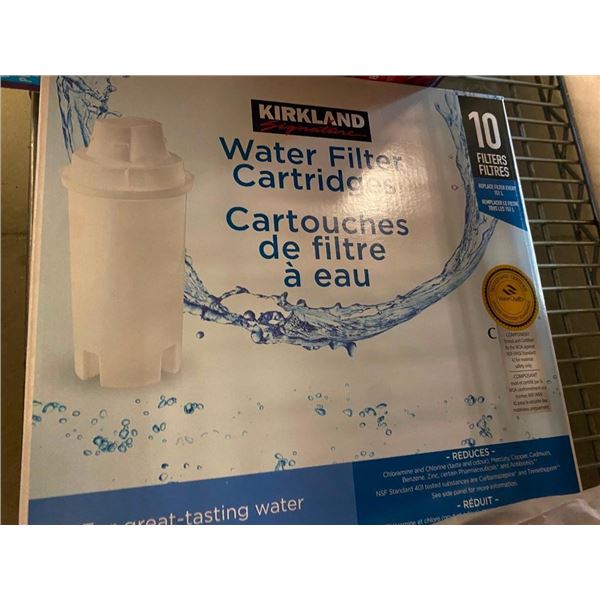 10 WATER FILTER CARTRIDGES