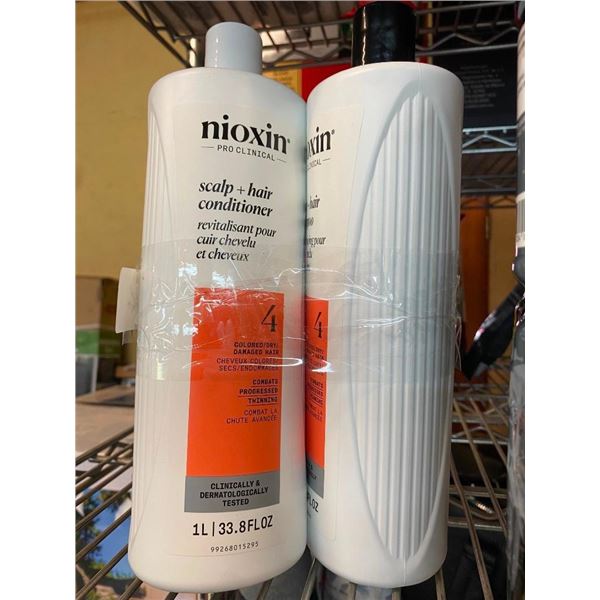 BOTTLE OF SHAMPOO AND CONDITIONER