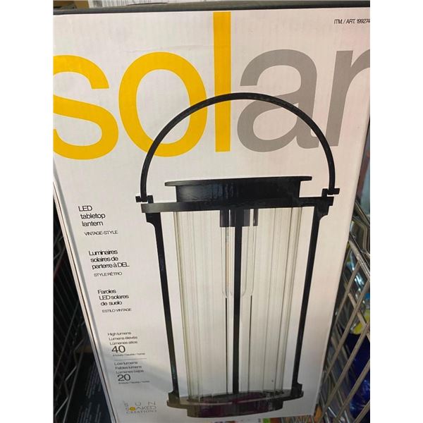 SOLAR PATIO LIGHT