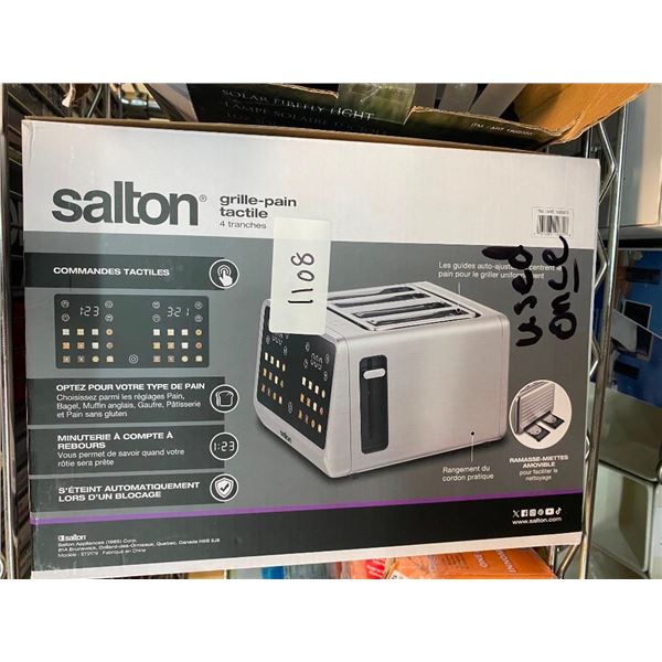 SALTON 4 SLOT TOASTER