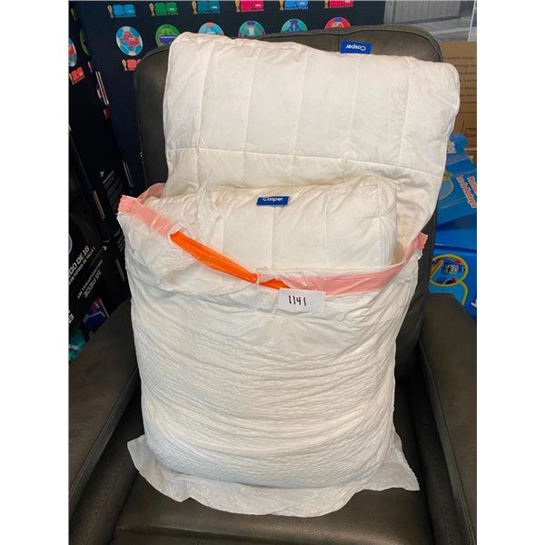2 CASPER PILLOWS - NEED CLEANING